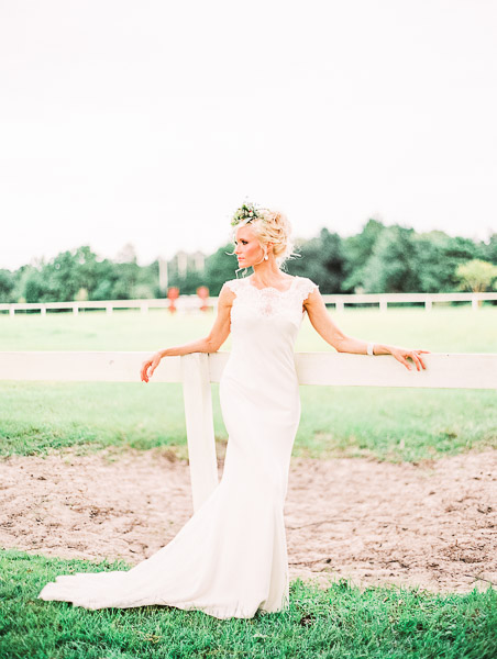 Bridal Portraits at Red Gate Farms