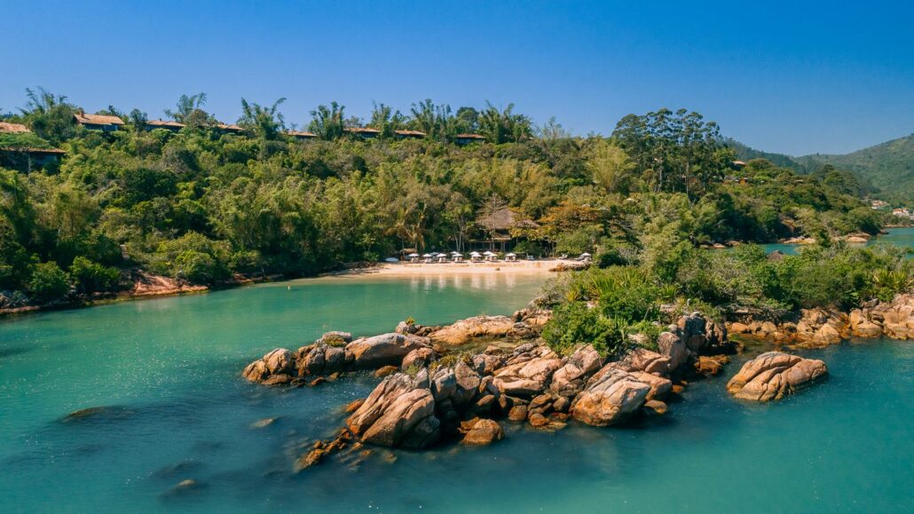 top brazil wedding venue, Ponta Dos Ganchos luxury resort and villas